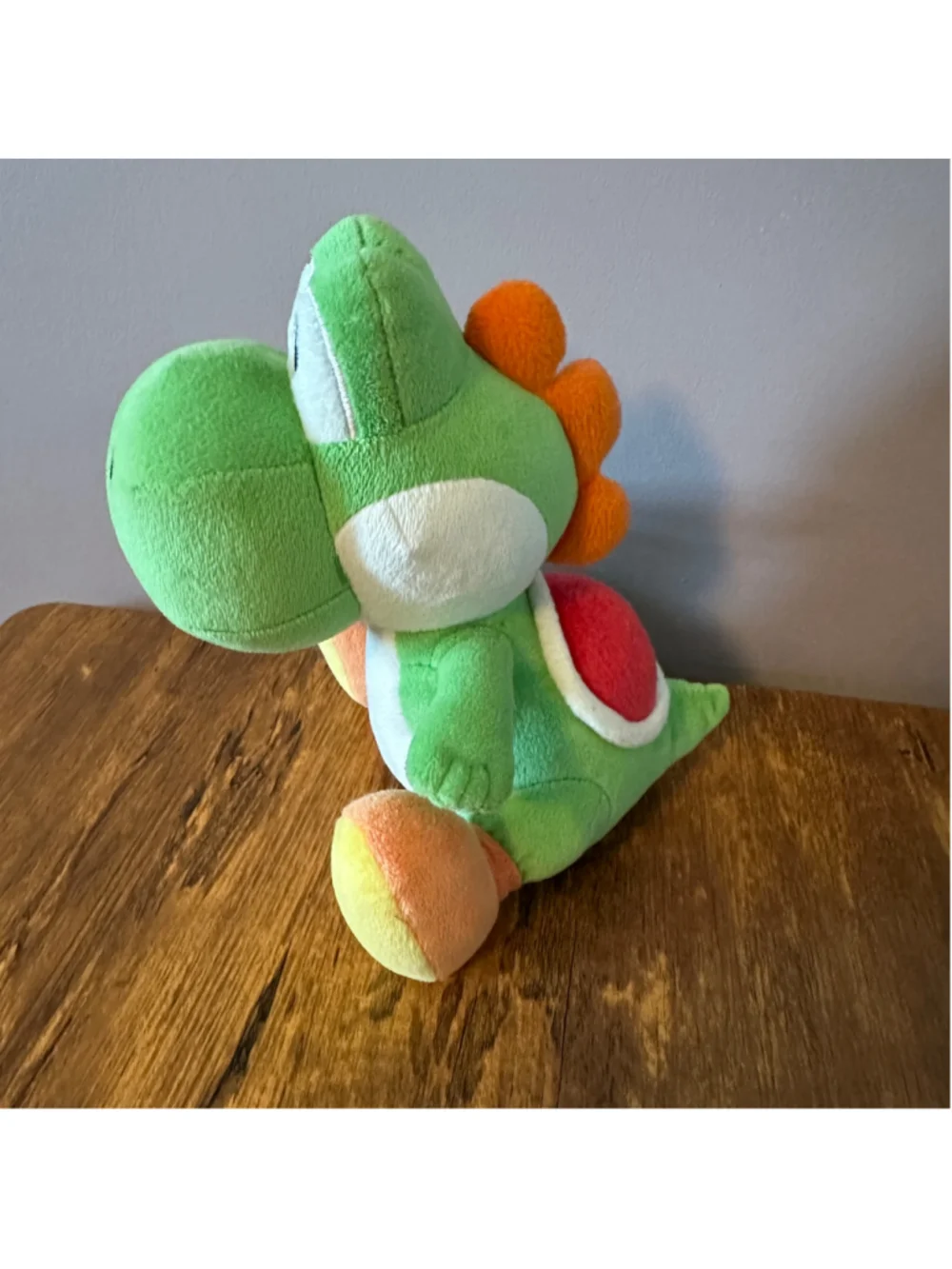 San-Ei Super Mario Yoshi Plush Green Orange Nintendo 8 Inch 2017